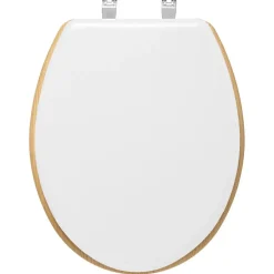 Abattant Bois + Zinc Blanc Modern