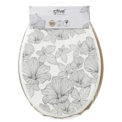 Abattant Bois et Zinc Blackflora