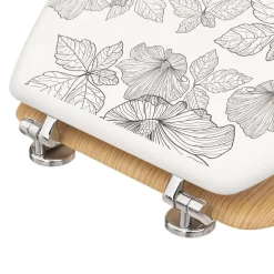 Abattant Bois et Zinc Blackflora