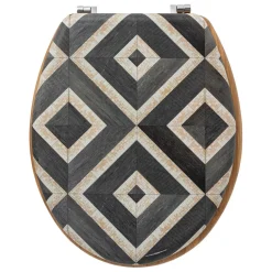 Abattant Canvas Noir