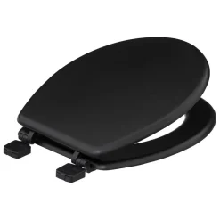 Abattant pour WC en Bois Noir