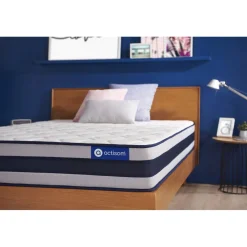 ACTISOM matelas Ressorts ensaches et Memoire de forme ACTIFLEX ERGO Maxi epaisseur 5zones de confort