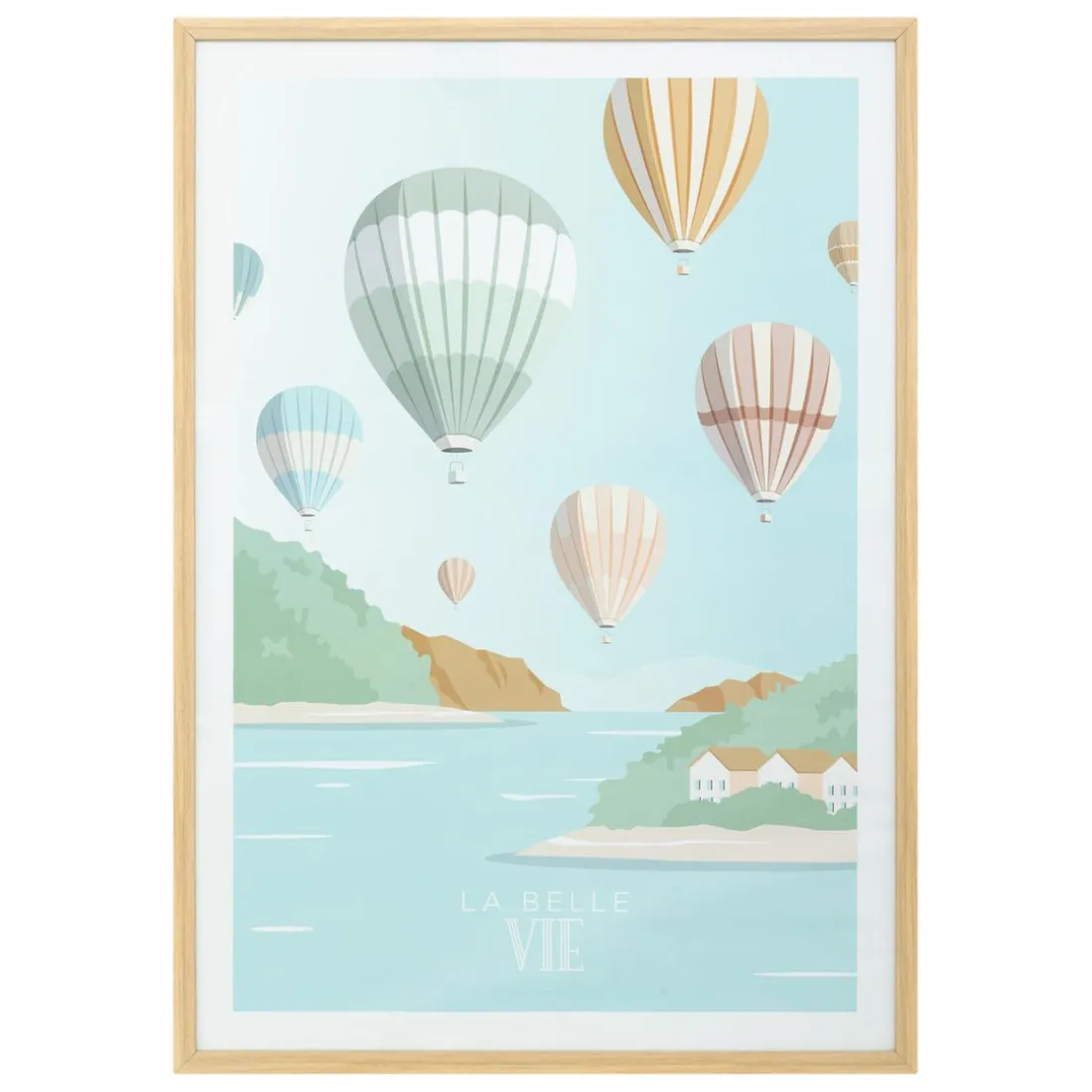 Affiche cadre vie claude