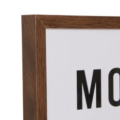 Affiche encadrée Adem noir et blanc