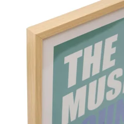 Affiche encadrée Darius vert cèdre