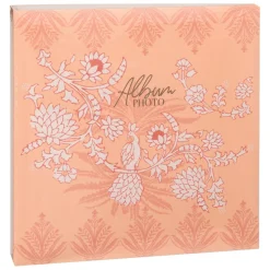 Album photo spirales en tissu