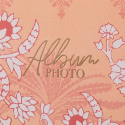 Album photo spirales en tissu