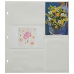 Album photo spirales en tissu