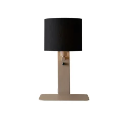 Applique Florence sable abat-jour noir