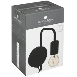 Applique Keli D12 noir en métal