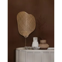 Applique murale Kinabalu bambou abat-jour naturel