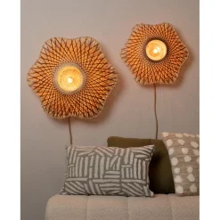 Applique murale Madura bambou naturel marron