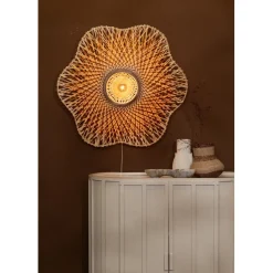 Applique murale Madura bambou naturel marron