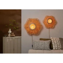 Applique murale Madura bambou naturel marron