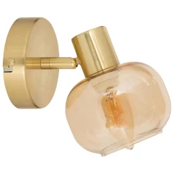 Applique murale/plafonnier Pilia doré