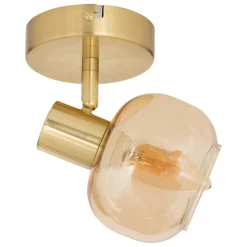 Applique murale/plafonnier Pilia doré