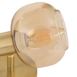 Applique murale/plafonnier Pilia doré