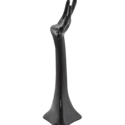 Arbre à bijoux 'MANO' en aluminium peint noir