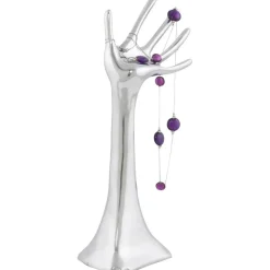 Arbre à bijoux 'MANO' en aluminium