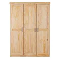 Armoire 3 portes en Pin massif SPEL