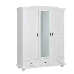 Armoire Blanc 3 portes KARPOA