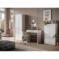 Armoire de stockage 2 portes multifonctionnelle