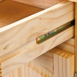 Bahut 2 portes en Pin massif PILOU