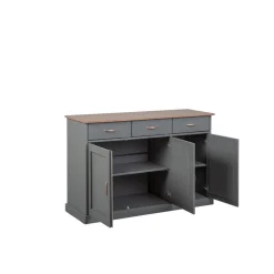 Bahut Bas LUZERNA 4.1 Gris & Sepia