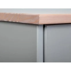 Bahut Bas LUZERNA 3.1 Gris & Sepia