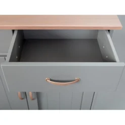 Bahut Bas LUZERNA 3.1 Gris & Sepia