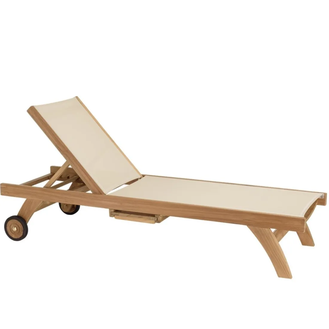 Bain de soleil textilène couleur beige