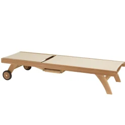 Bain de soleil textilène couleur beige