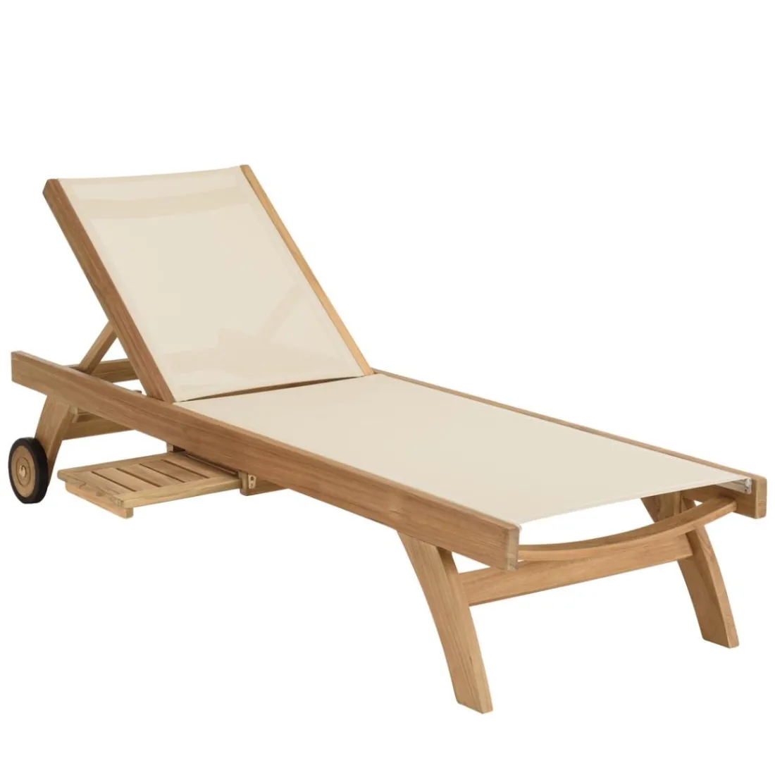 Bain de soleil textilène couleur beige