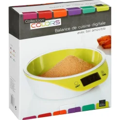 Balance digitale rouge