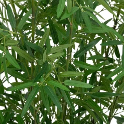 Bambou artificiel pot naturel H150cm vert