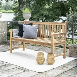 Banc de jardin Java en bois Teck
