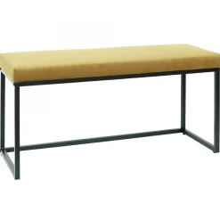 Banc Giulia Velours Cotele Jaune
