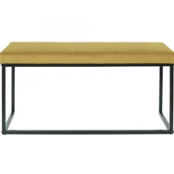 Banc Giulia Velours Cotele Jaune