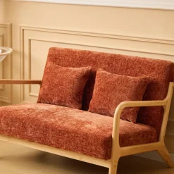 Banc-banquette OHAMA style scandinave en hévéa