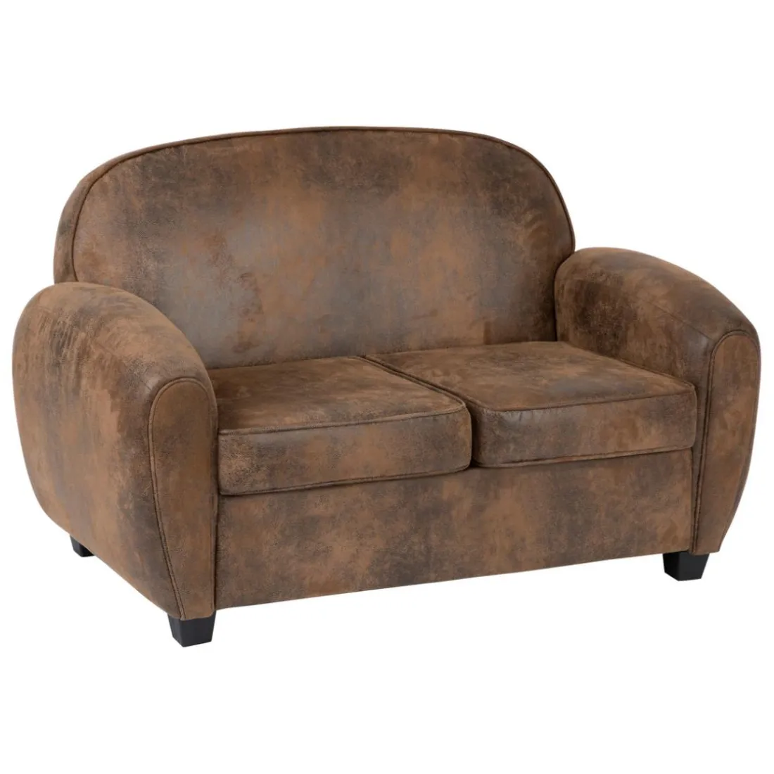 Banquette club Stanis 2 places Marron