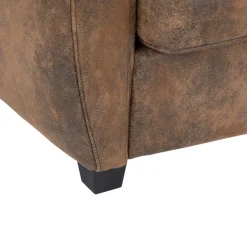 Banquette club Stanis 2 places Marron