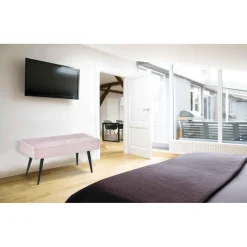 Banquette VANINA Velours Rose