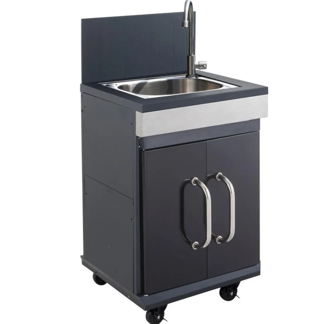 Barbecue gaz FIDGI 3 Brûleurs avec desserte et évier