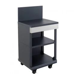 Barbecue gaz FIDGI 4 Brûleurs, réchaud latéral et desserte