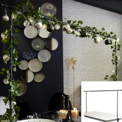 Barre Deco De Table Ajustable Int/Ext Noir M6