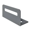 Barrière de lit 70 cm gris