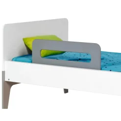 Barrière de lit 70 cm gris