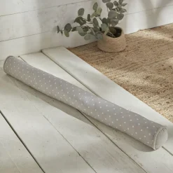 Bas de porte Gris Coton Imprimé CONSTANCE