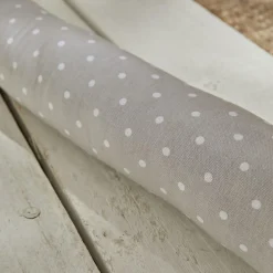 Bas de porte Gris Coton Imprimé CONSTANCE