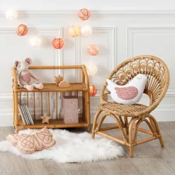 Bibliothèque Basse Rotin